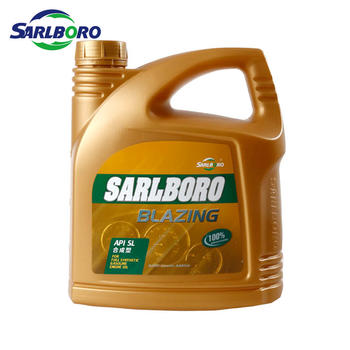 Sarlboro popular and high quality SL synthetic gasoline engine oil 5w30