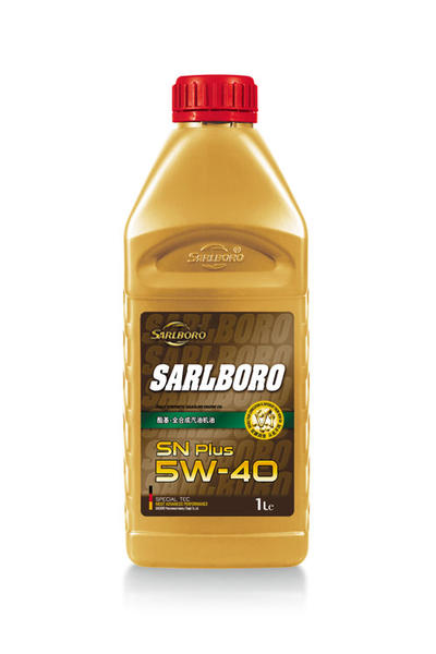 SARLBORO new updated product, ester fully synthetic SN PLUS A3/B4 5W40 1L motor engine oil