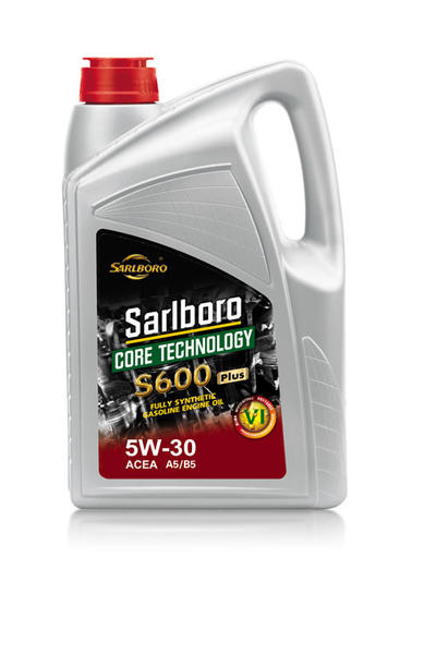 SARLBORO BRAND, new package, S600 5W30 A5/B5 core technology fully synthetic gasoline engine oil