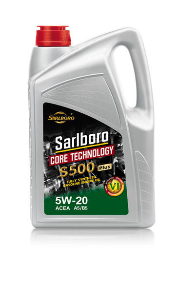 Updated sarlboro product,core technology A5/B5 5W20 S500 4L motor engine oil