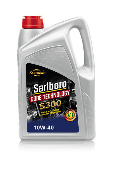 SARLBORO changed product,S300 10W40 core tchnology fully synthetic gasoline engine oil