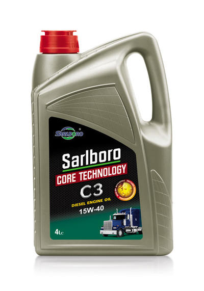 Sarlboro products containing imported ingredients, C3 15W40 4L diesel engine oil
