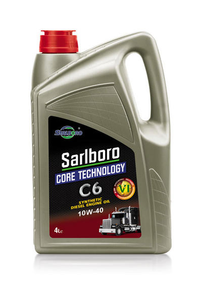 SARLBORO C6 fully synthetic E9 CJ-4 diesel engine oil SAE 10W40