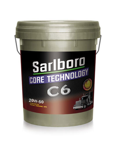 SARLBORO hot sales product, C6 fully synthetic diesel engine oil E7 CJ-4 SAE 20W50