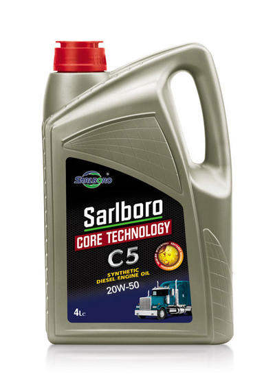 SARLBORO BRAND PRODUCT, C5 synthetic E7 CI-4 20W50 motor engine oil