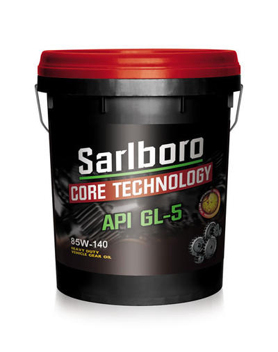 Heavy duty vehicle gear oil SARLBORO brand, GL-5,SAE 85W140 core technology